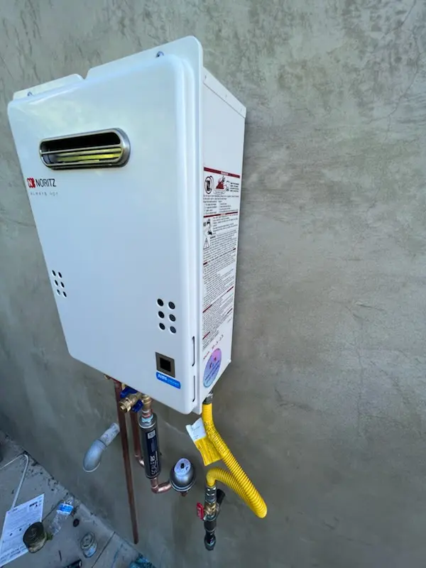 Tankless water heater installation for Boulevard Estates homes