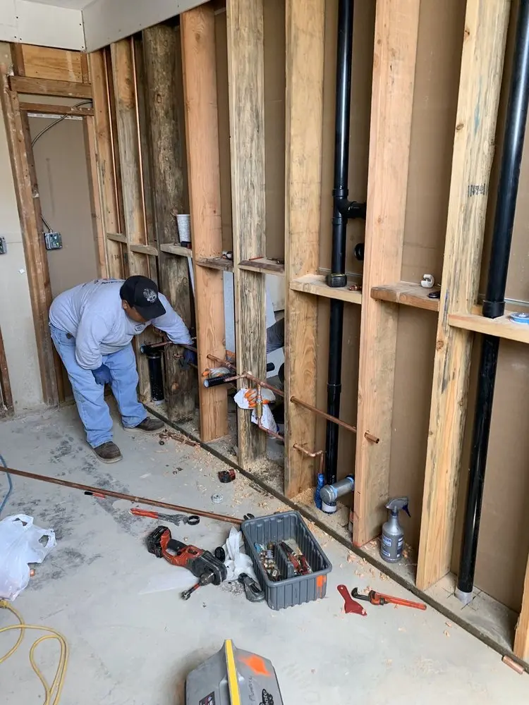 Commercial rough-in plumbing for Gas Line Repair in Boulevard Estates